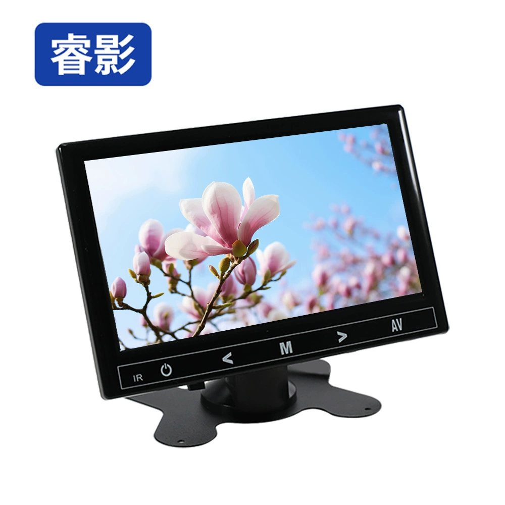 Производитель продает 7 дюймов AHD сенсорный ключ настольный монитор/пианино краска (12V-40V)