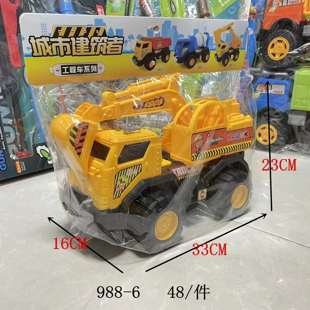 Simulación de camión sanitario urbano limpiador de carreteras rociadores excavadoras grúa juguetes de niños al por mayor