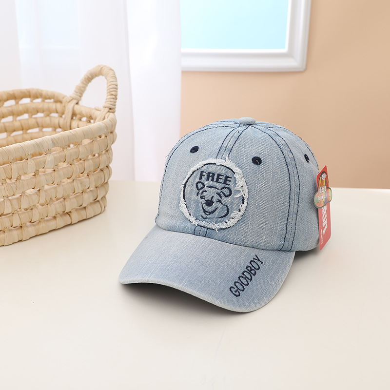 Embroidered Tiger Cowboy Baseball Cap Children's Sun Hat display picture 5