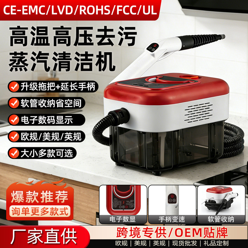 New Steam Cleaning Machine High Temperature and High Pressure Handheld Household Small Portable Kitchen Oil Fume Air Conditioner Cleaning Machine Carefully Selected