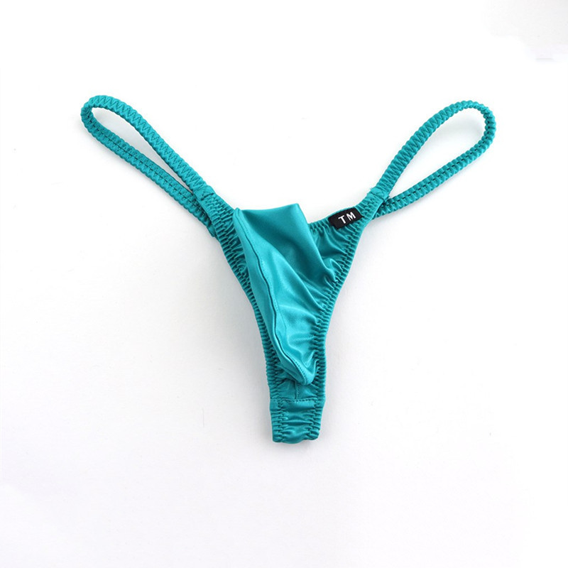 New men's sexy large bag thong boys silky thin with fashion underwear factory direct retail wholesale New men's sexy large bag thong boys silky thin with fashion underwear factory direct retail wholesale