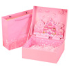 Three dimensional fuchsia gift box, Birthday gift, wholesale