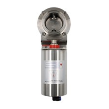 气动快装蝶阀 不锈钢立式单作用气动执行器 316材质量多优惠