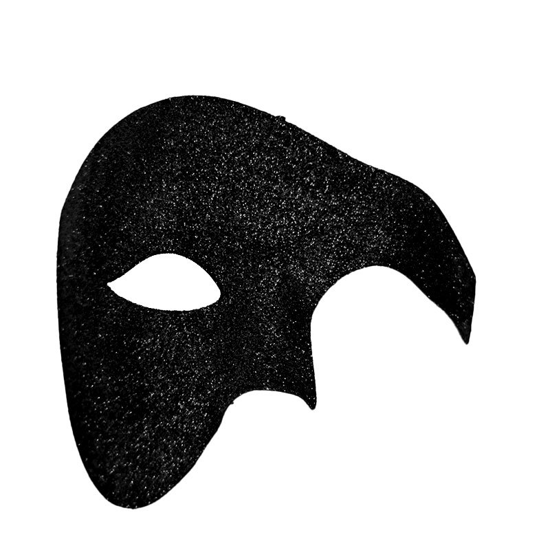 Venecia máscara de baile semi-disfraz polvo brillante máscara cara cara ropa de cabeza de toro ópera fantasma fiesta de carnaval