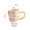 Yellow bow-gourd cup