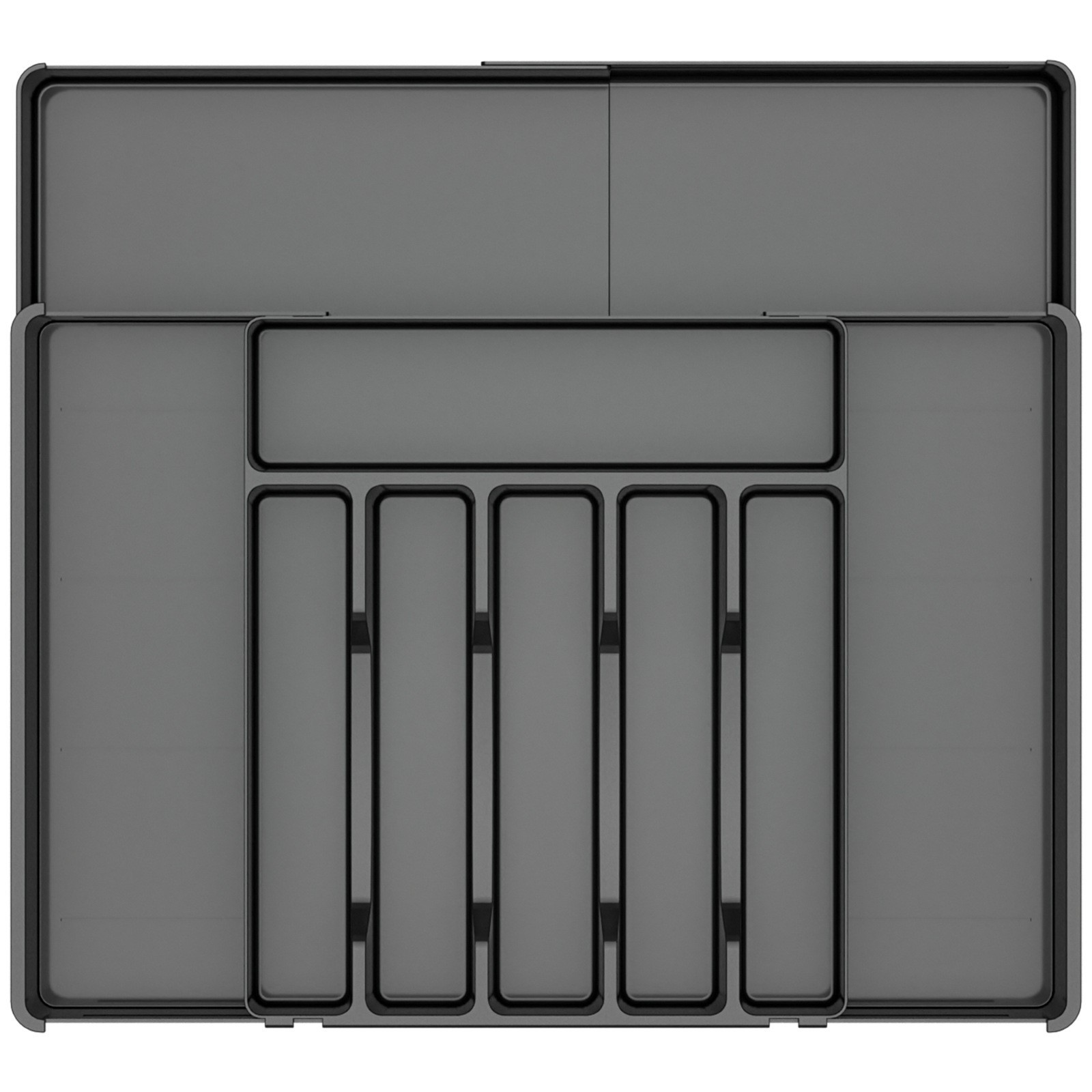 Caja de almacenamiento telescópica de cajón Caja de acabado de vajilla transfronteriza Cosméticos domésticos Papelería Medicina Caja telescópica de separación de artículos diversos