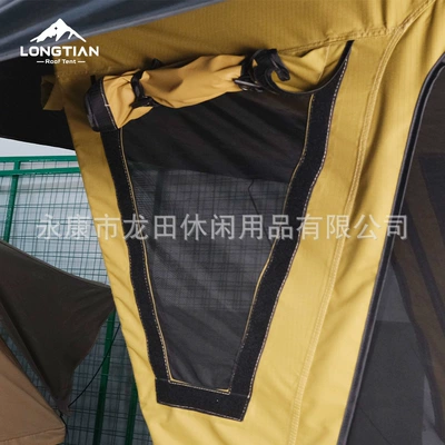 Avtomobil dam çadırları Triangular Elevated Roof Tent