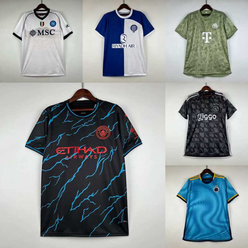 2324 Hot Club Fans Edition Jersey Manchester City PSG Ajax Corinthians