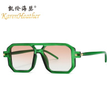 新款方框时尚太阳镜8709 欧美网红街拍墨镜女跨境潮流防蓝光眼镜
