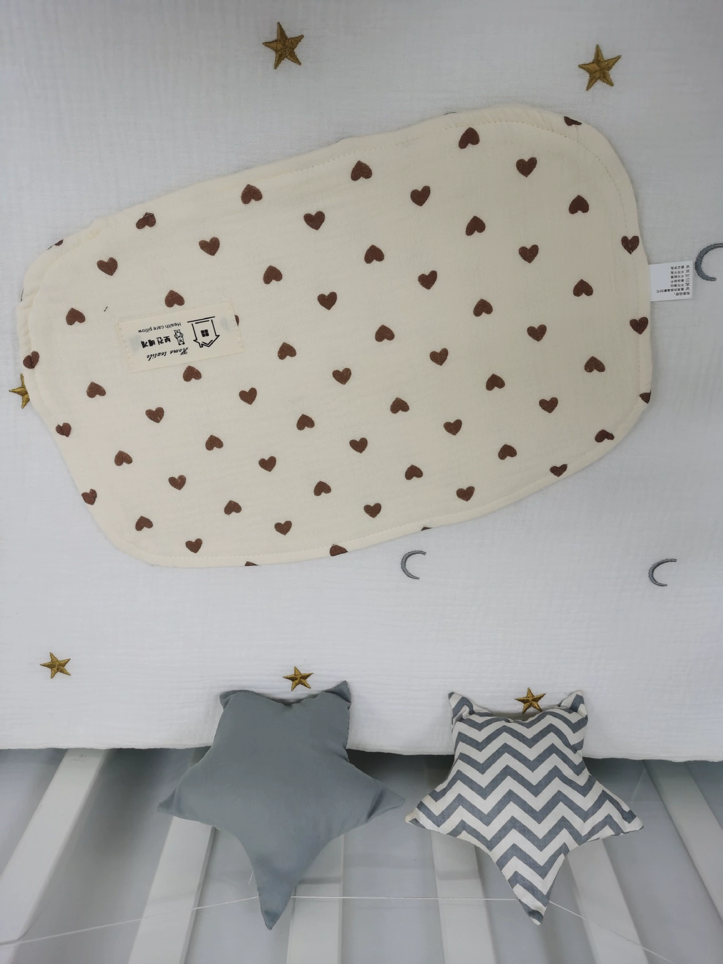 Gauze children's pillow for new born for breastfeeding, wholesale