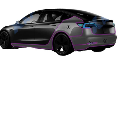 Automotive Film, Model 3 20-23 TPU