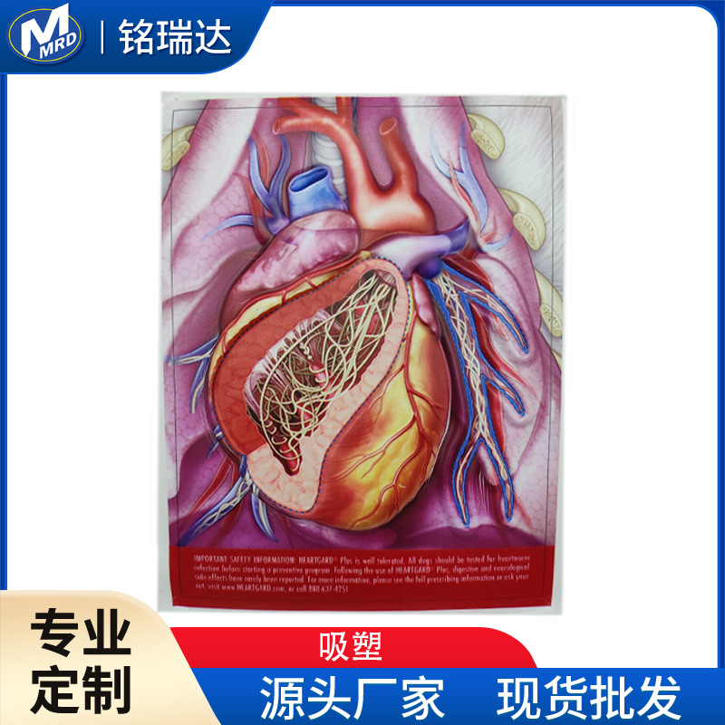 定位吸塑装饰PVC彩色对位印刷吸塑3D浮雕立体贴纸吸塑