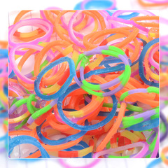 24格彩虹編織橡皮筋 兒童手工diy彩色皮筋編織器手鍊飾品益智玩具