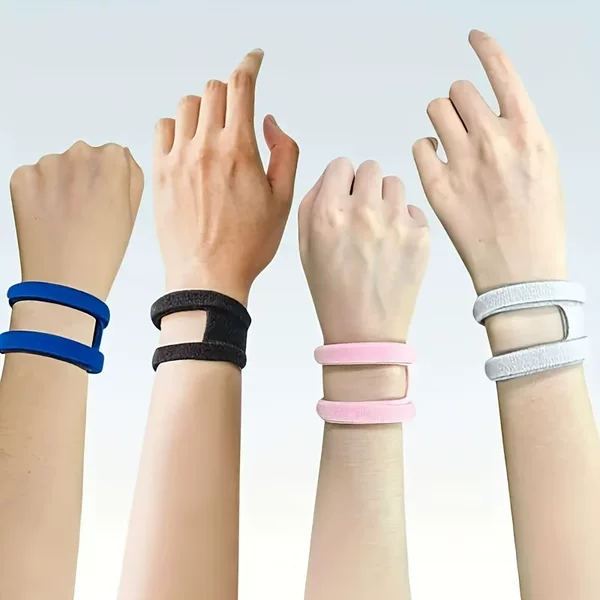 Sports Wristbands for Men and Women, Badminton Yoga Wrist Wraps, Compression Tendon Sheath Weightlifting Wristbands, Fitness Wristbands