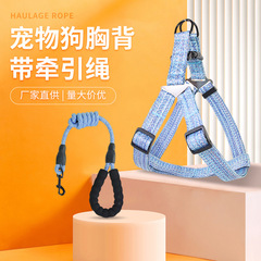 Direct factory sales: Large, Medium, and Small Dog Harness Leashes with Anti-Pull Design—Amazon-Compatible Leash