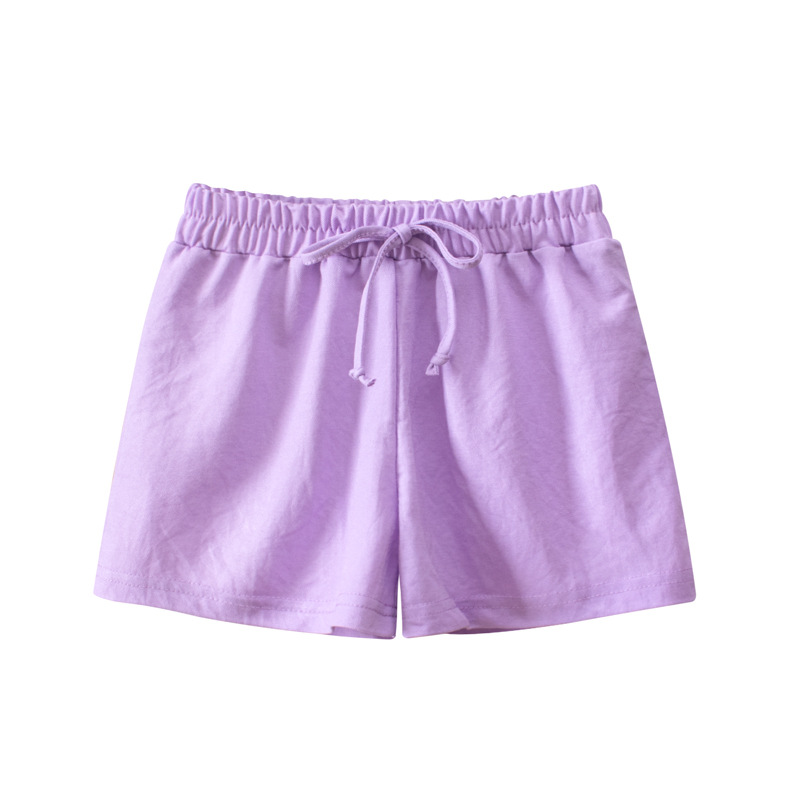 27 casa nuevos pantalones para niños al por mayor 2024 verano estilo coreano color sólido niñas bebé niños pantalones de entrega de una sola pieza image 7