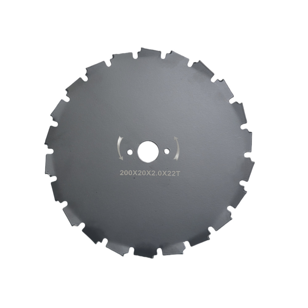Lawn Mower Blade 8inch Quenched Manganese Steel Saw Blade 255*26t Suitable for Husqvarna Stihl Brush Cutter
