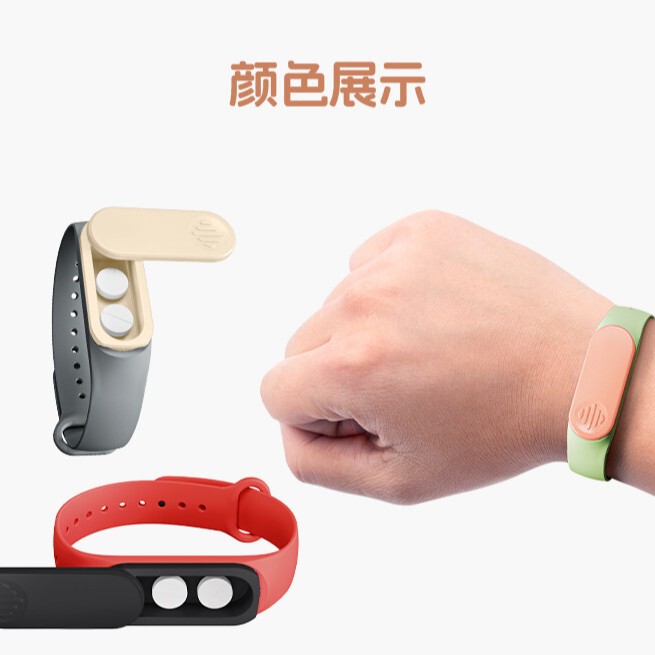 Ultra-Portable Pill Box Bracelet 360 °   Rotating Buckle Lock Portable Medicine Storage Box for the Elderly and Children