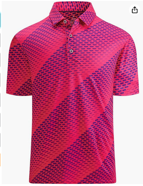 Ice printed short sleeved ice silk polo shirt quality men's fashion trend_voghion.com