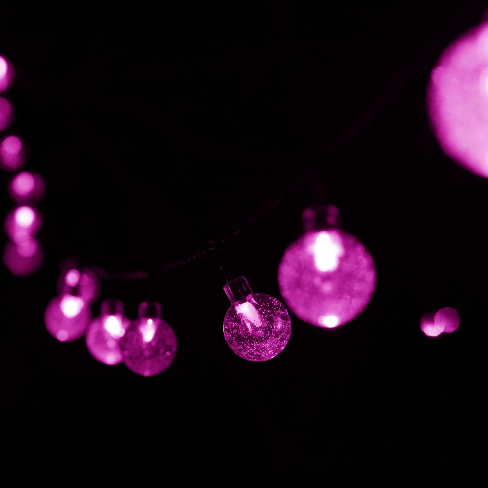 LED solar Bola de burbujas Cadena de luz cielo estrellado Festival de Navidad al aire libre patio decoración bola de cristal luces de colores