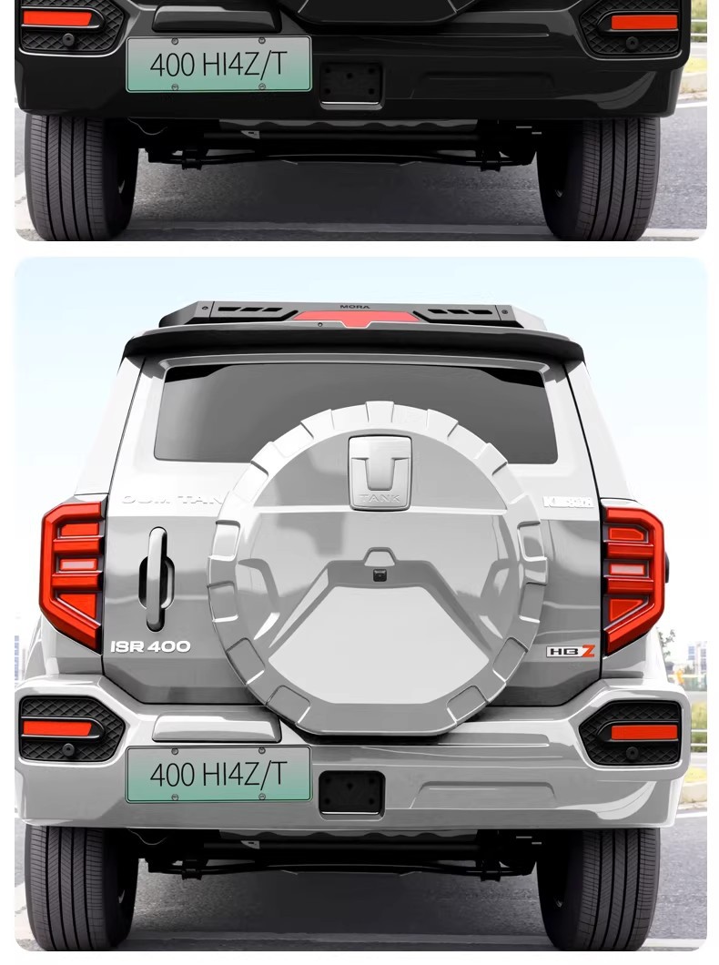 23-26 Models Tank 400Hi4T/Hi4Z Spare Tire Protective Cover Modified to Spare Tire Shell Original Car-Style Armor Accessories