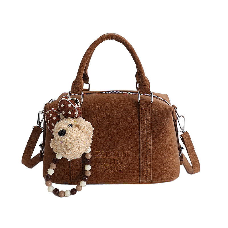 Bolsa de almohada portátil de gran capacidad para mujeres 2026 nueva moda transfronteriza estilo coreano nicho universal mochila de hombro