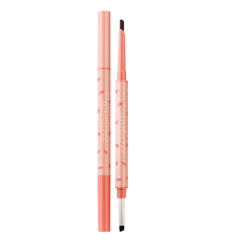 Blade pincel eye-liner de dos extremos delinear el color duradero no mareado principiante fabricante impermeable a prueba de sudor image 6