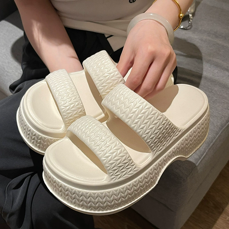 Тапки Nangbo Wizi женские летние модные толстые подошвы увеличены