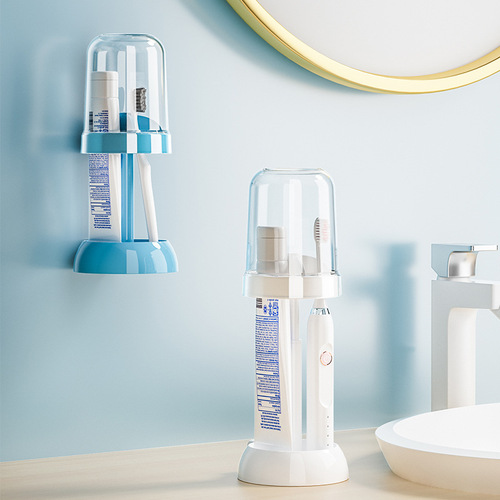 Wall-mounted mouthwash cup, household toothbrushing cup with lid, toothbrush, toothbrush, toothbrush, student dormitory toiletries set