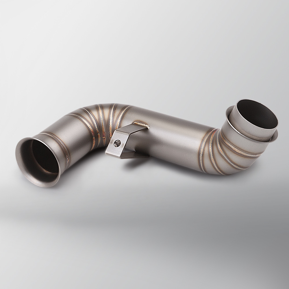 DUKE790 exhaust pipe modification special stainless steel drum removal belt drum middle section 2018-2022 non-destructive installation