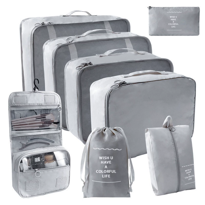Handheld capacious storage bag, travel bag, set, organizer bag, high-quality style