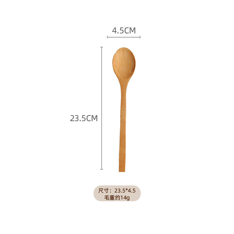ハスの木のスプーンは日本式の小さいスプーンのデザートの蜂蜜の木のスプーンを卸売りします。|undefined