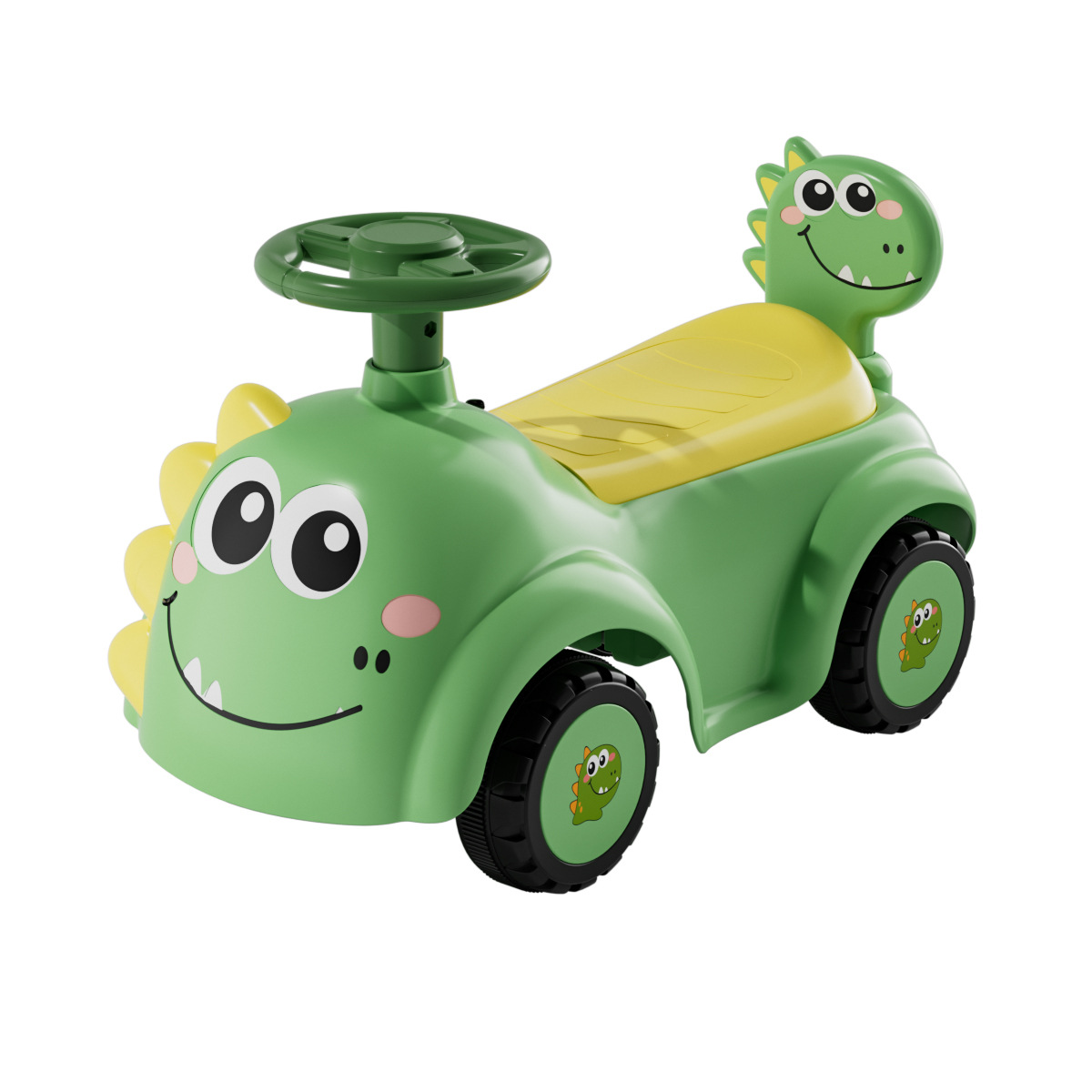 Bicicleta de Equilibrio para Niños con Cuatro Ruedas para Bebés