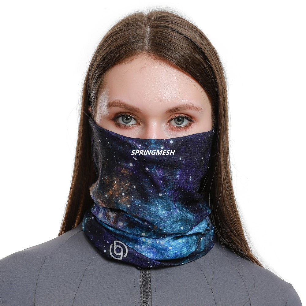In-Stock Outdoor Cycling Sun Protection Mask 3D Digital Print Sports Mask Mountaineering Wristband Neck Gaiter Magic Headscarf