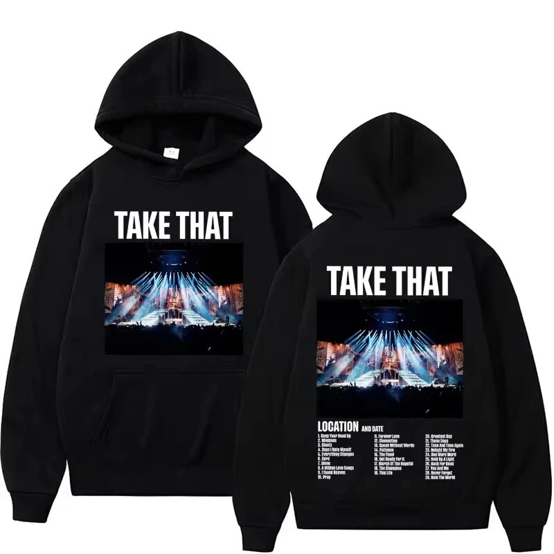 2025 Printed Sweatshirt Unisex Retro Fashion Oversized Sweatshirt Hip Hop Classic Street Sweatshirt