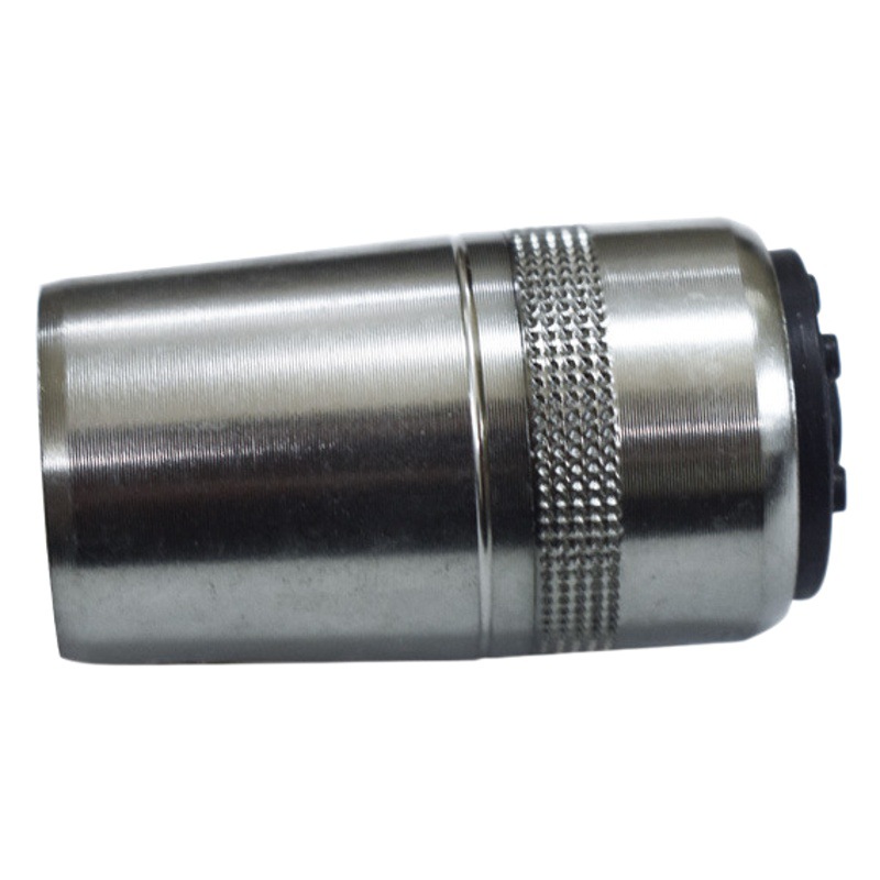 Caña de pescar tapa trasera barra de la pistola tapón inferior aleación de aluminio enchufe de cola alargada equipo de pesca accesorios de pesca tapa de la cola