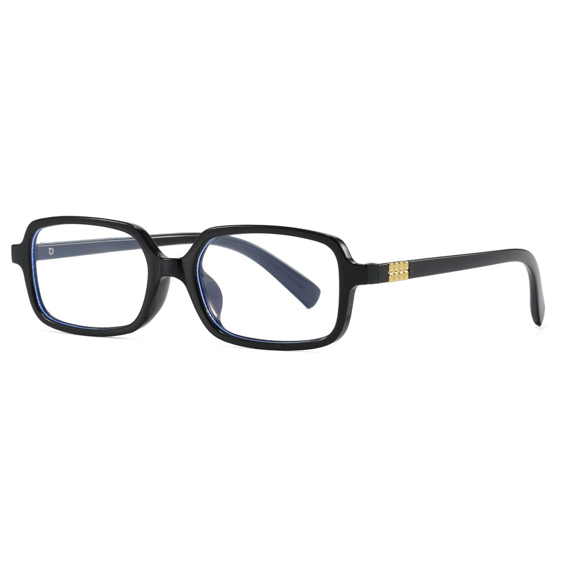 Gafas de sol cuadradas de montura pequeña, estilo retro y protección UV