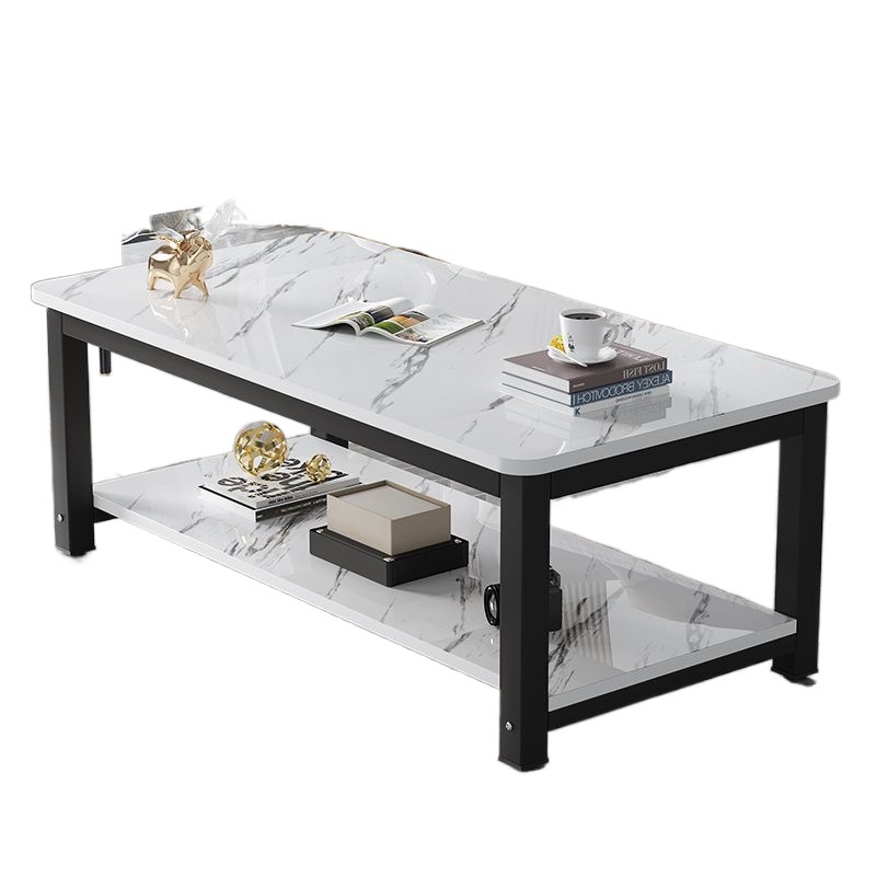 Nueva mesa de centro, apartamento pequeño, mesa de centro rectangular simple, sala de estar para el hogar, mesa de té, alquiler simple, mesa de té al por mayor