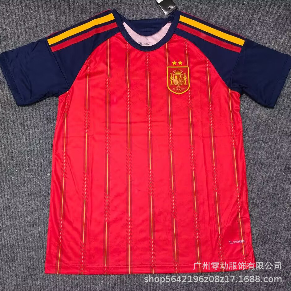 Camisetas de fútbol de EE. UU., Canadá, México, Argentina, Portugal, Francia, España, Brasil y Alemania 26-27