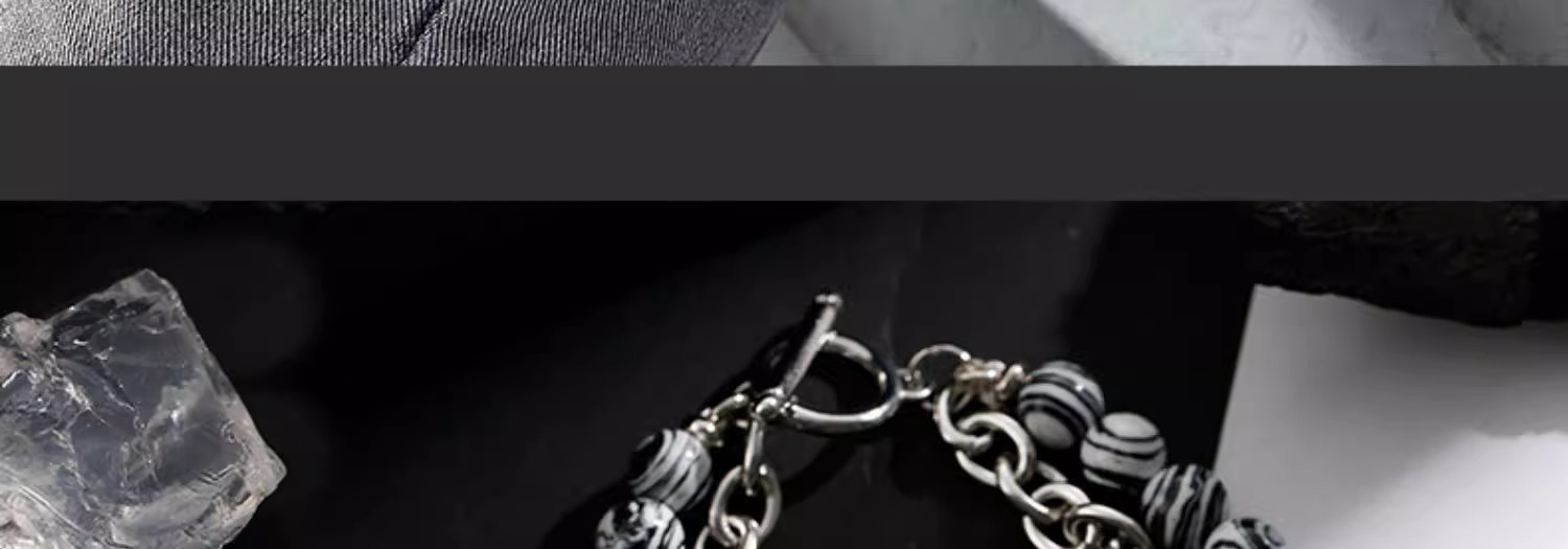 Chinoiseries Rétro Impression Acier Inoxydable Alliage Perlé Placage Unisexe Bracelets display picture 7