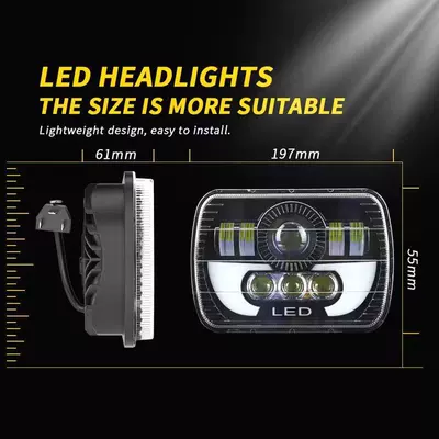 Integrated LED Car Lights, Ön faralar