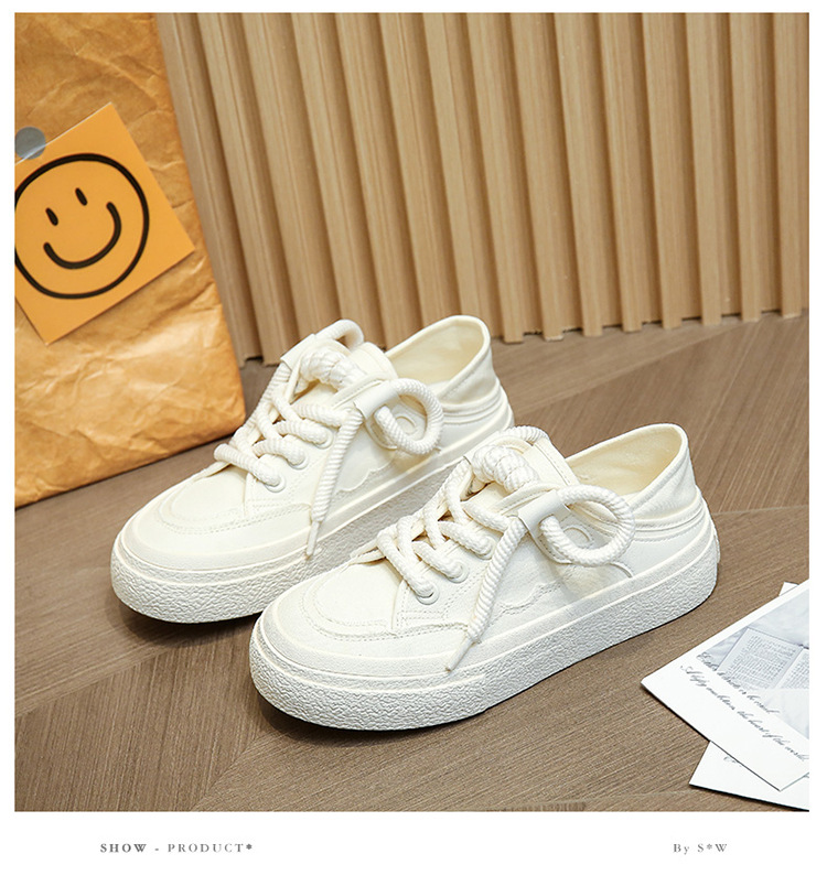 VASIBAEN Niche Design Half-support 2023 Poletje Novi platneni čevlji Lazy One pedal all-match superge trend_voghion.com