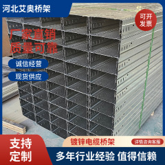 メーカーカスタマイズ溶融亜鉛めっきケーブルラック供給槽式防火溶融亜鉛金属線溝亜鉛めっきケーブルラック