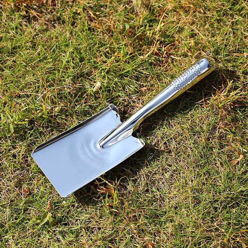acero inoxidable pequeña pala jardinería herramientas de pesca de mar pala pala pala pala plantación de carne plantación de flores al aire libre pala