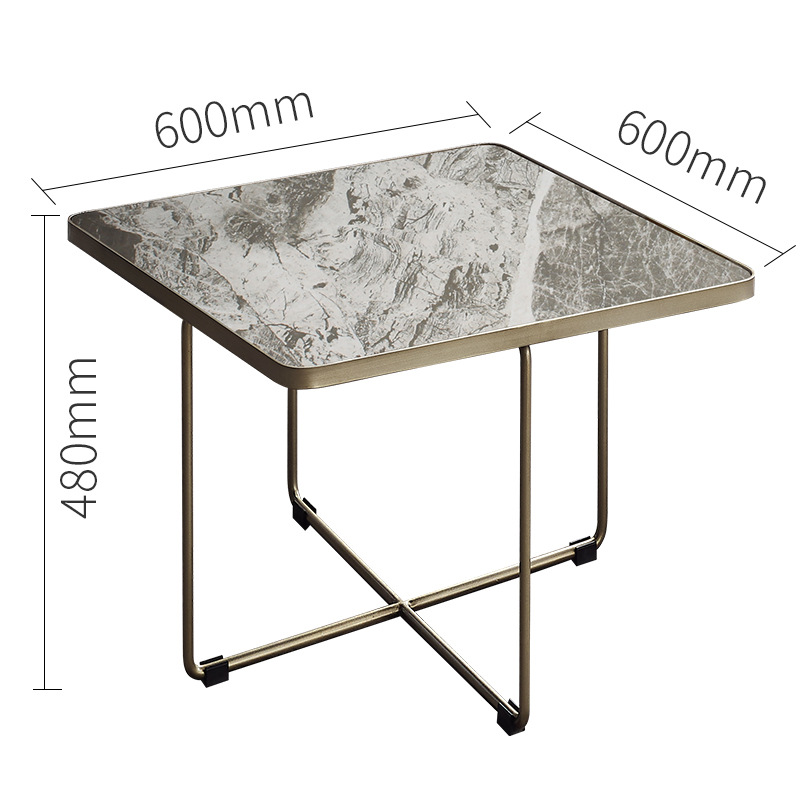 톨 커피 테이블/이탈리안 그레이/길이 60*가로 60*높이 48cm