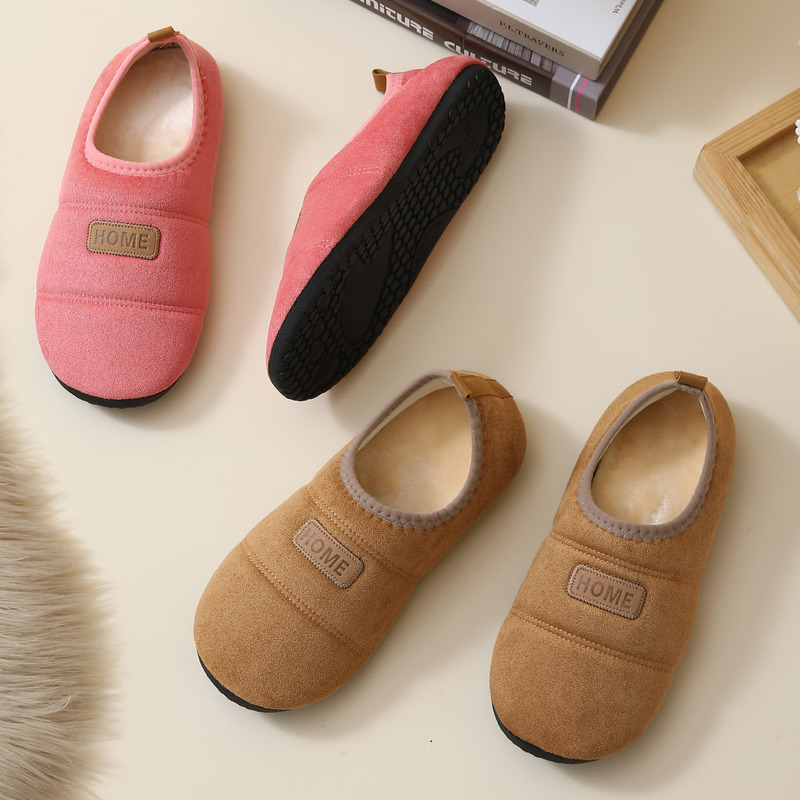 Adult Autumn and Winter Floor Socks, Warm Socks for Men and Women, Non-Slip Floor Shoes, Cotton Slippers, Home Shoes and Socks for the Elderly