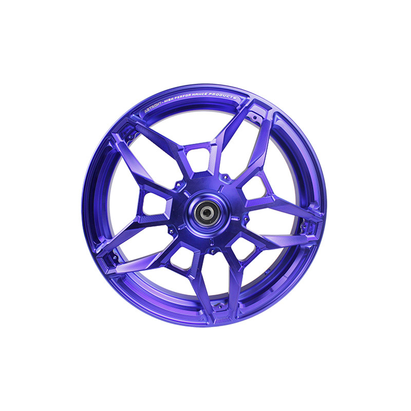 Suitable for Filano Motorcycles 12inch Thickened Cnc Aluminum Alloy Modified Front and Rear Wheel Hub Assembly Rim Accessories