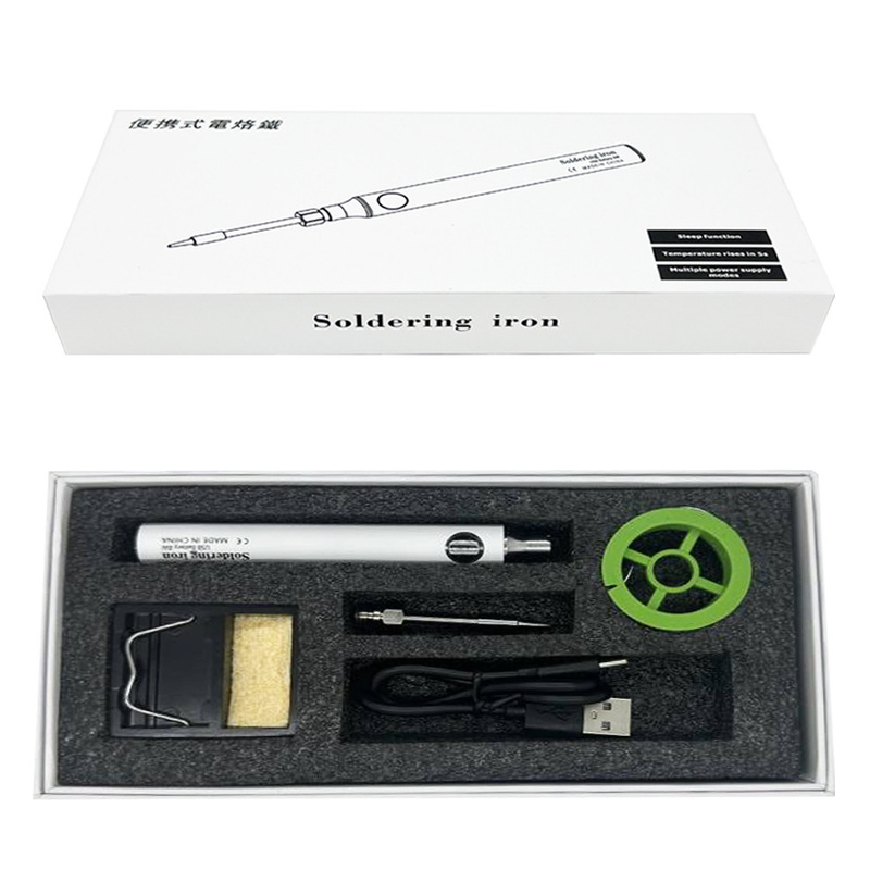 Wireless charging soldering iron portable usb electric soldering iron experiment diy low voltage electric Luo iron small electric soldering pen tool