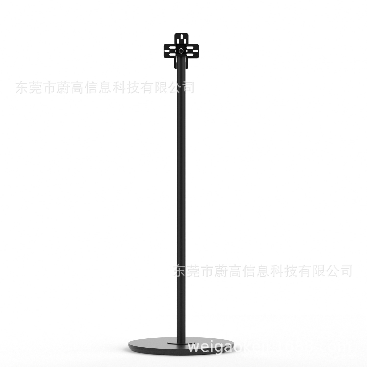 3d全息风扇屏专用落地立式支架可拆卸移动户外展示烤漆磨砂金属