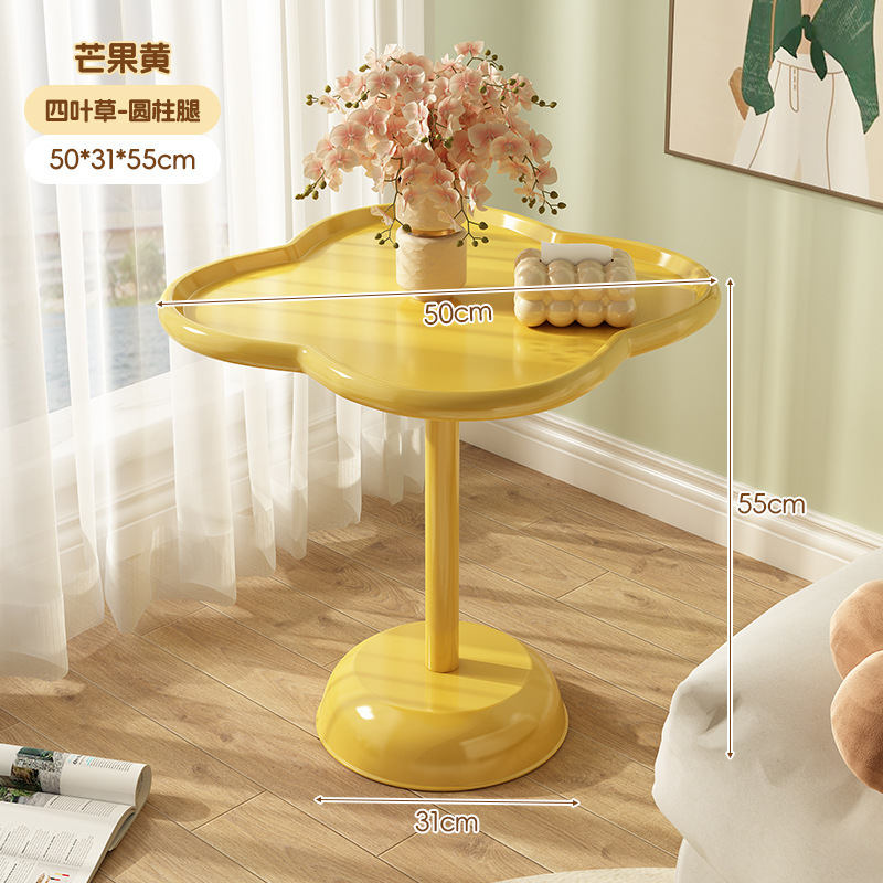 【네잎 클로버-원통형】망고 옐로우